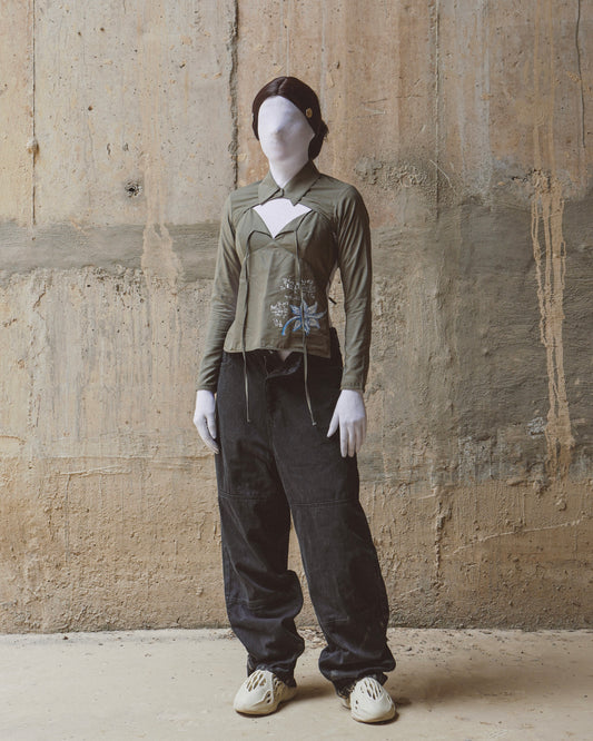Olive tank with bolero