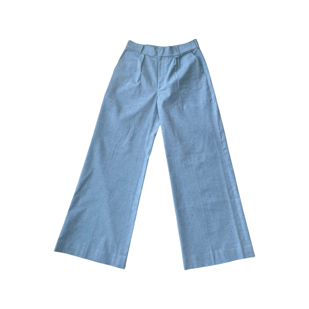 Cotton Tailored Pants