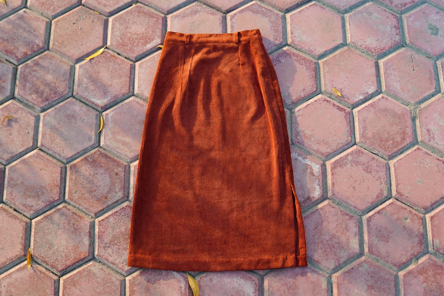 Skirt, Velvet Skirt, Side Zipper Skirt,